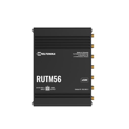 Teltonika RUTM56 Routeur 5G avec 4G LTE & Wi-Fi 5