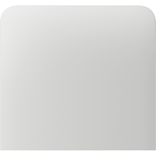 SideButton (1-gang) vertical white