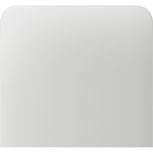 SideButton (1-gang) vertical white