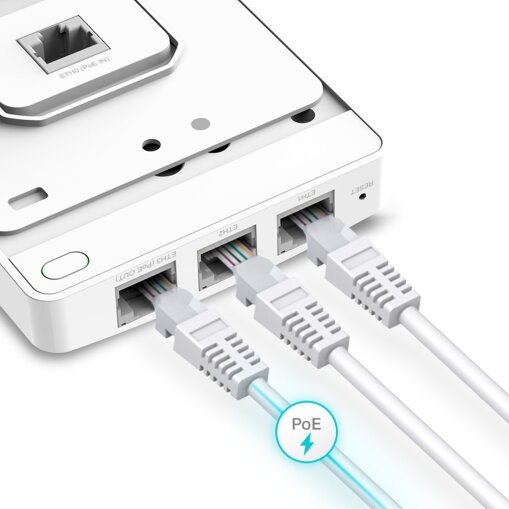 Omada AC1200 MU-MIMO-Gigabit-WLAN-Accesspoint zur Wandmontage