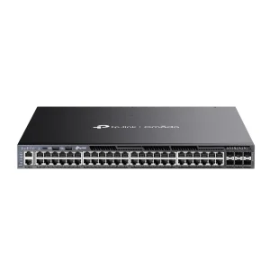 Omada 48-Port Gigabit Stackable L3 Managed PoE+ Switch...