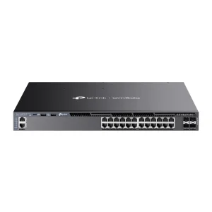 Omada 48-Port Gigabit Stackable Lite L3 Managed PoE++...
