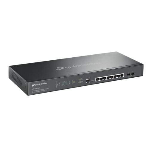 Omada 8-Port 2.5GBASE-T and 2-Port 10GE SFP+ L2+ Managed Switch with 8-Port PoE+