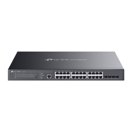 Omada 24-Port Gigabit L2+ Managed Switch with 4 10GE SFP+ Slots