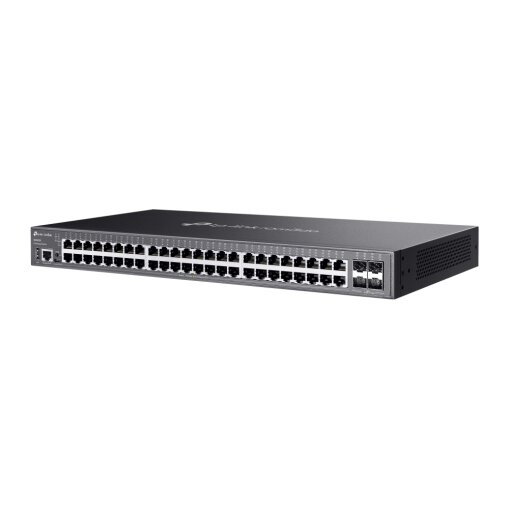 Omada 48-Port Gigabit Stackable Lite L3 Managed Switch with 4× 10G Slots