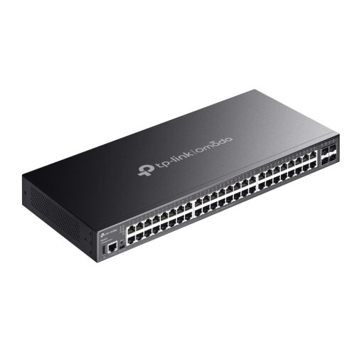 Omada 48-Port Gigabit Stackable Lite L3 Managed Switch with 4× 10G Slots