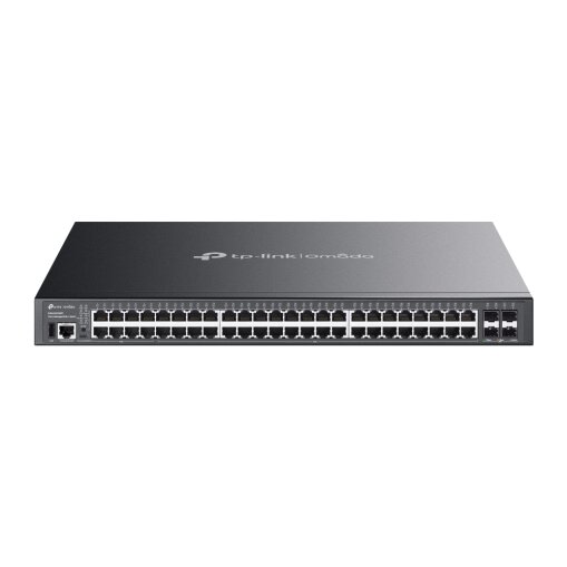 Omada 48-Port Gigabit Stackable Lite L3 Managed PoE++ Switch with 4× 10G Slots