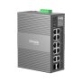 Omada 10-Port Gigabit Industrial Easy Managed Switch with 6-Port PoE+ and 2-Port PoE++