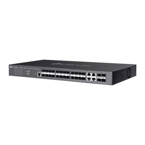 Omada 24-Port SFP L2+ Managed Switch with 4 10GE SFP+ Slots