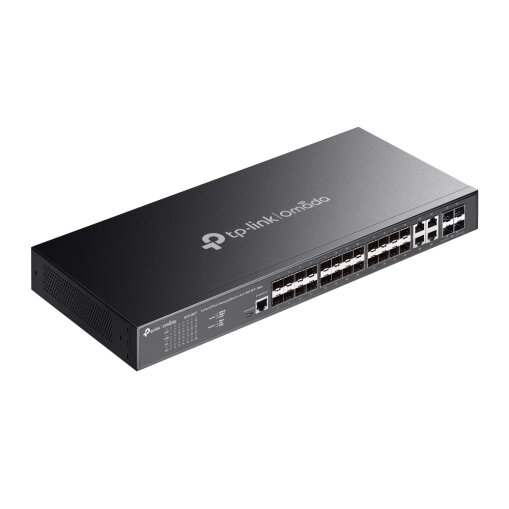 Omada 24-Port SFP L2+ Managed Switch with 4 10GE SFP+ Slots