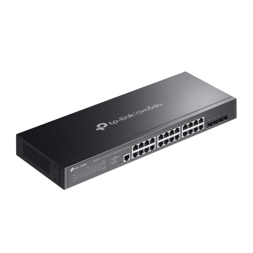 Omada 24-Port 2.5GBASE-T L2+ Managed Switch with 4 10GE SFP+ Slots