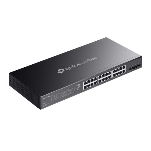 Omada 28-Port Gigabit Smart Switch with 24-Port PoE+