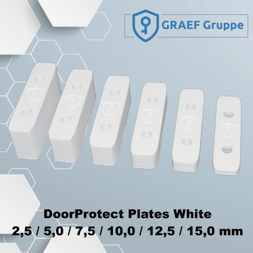 DoorProtect Plates Black