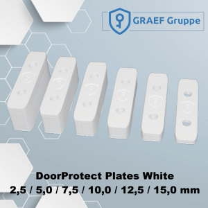 DoorProtect Plates Black