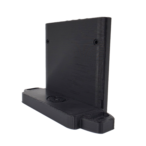 MotionCurtain Indoor Mount 90° 80mm High Black