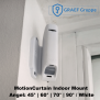 MotionCurtain Indoor Mount White 45° / 60° / 70° / 90°