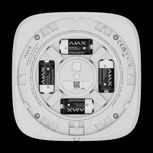Ajax EN54 FireProtect (Sounder) weiß