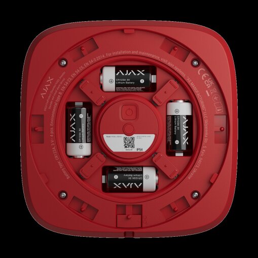 Ajax EN54 FireProtect (Sounder) rot