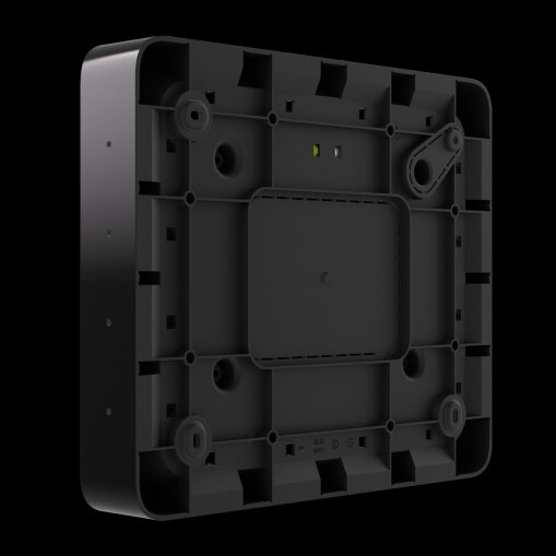 Ajax GlandBox schwarz – Gehäuseerweiterung für Fire Hub