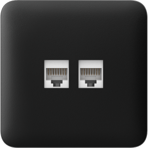 Ajax SoloCover (LAN) black