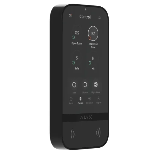 Ajax Superior KeyPad TouchScreen G3 Jeweller black