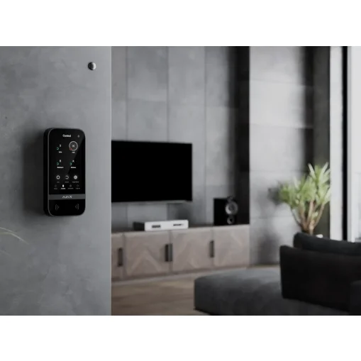 Ajax Superior KeyPad TouchScreen G3 Jeweller black