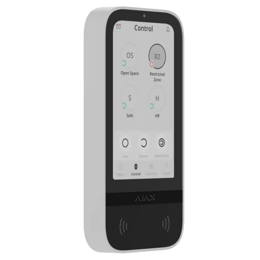 Ajax Superior KeyPad TouchScreen G3 Jeweller white