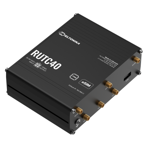 Teltonika RUTC40 | 4G Edge Router mit Docker, Wi‑Fi 6 & Dual SIM