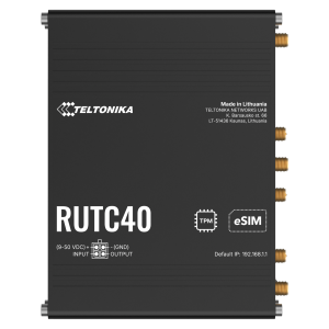 Teltonika RUTC40 | 4G Edge Router mit Docker, Wi‑Fi 6...